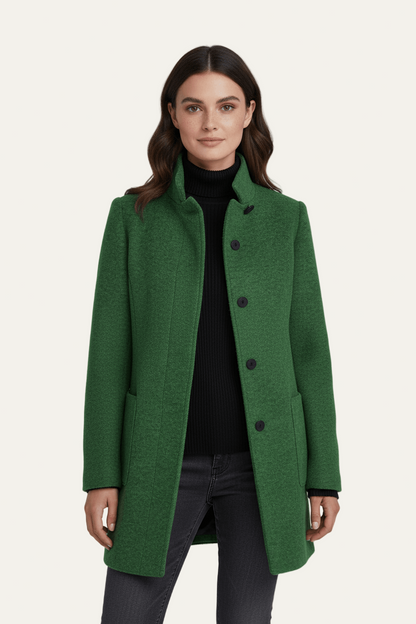 Ladies Classic Oversized Hooded Coat