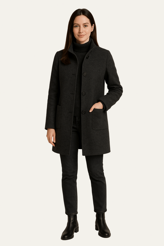 Classic Fit Double Button Trench Coat - OutfitLondon