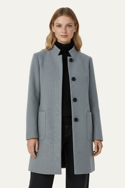 Ladies Classic Oversized Hooded Coat