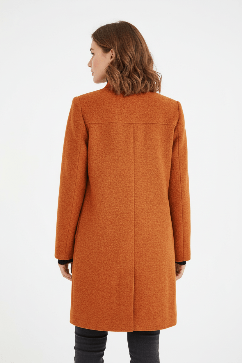 Ladies Classic Oversized Hooded Coat