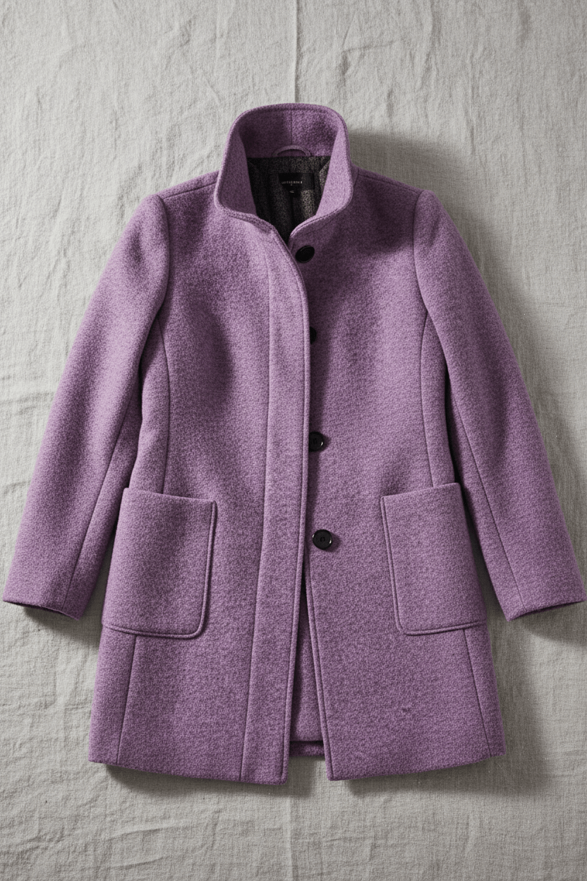 Ladies Classic Oversized Hooded Coat