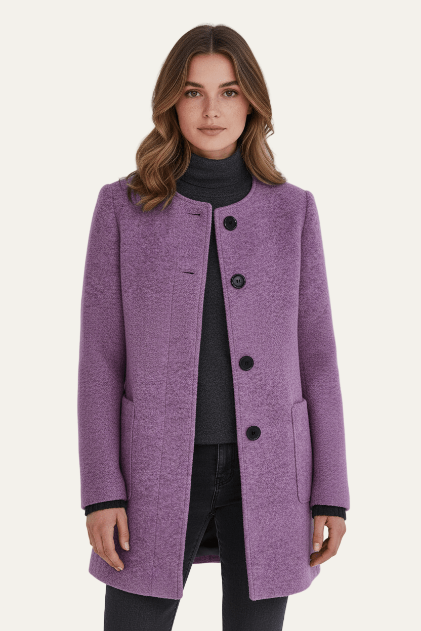Ladies Classic Oversized Hooded Coat