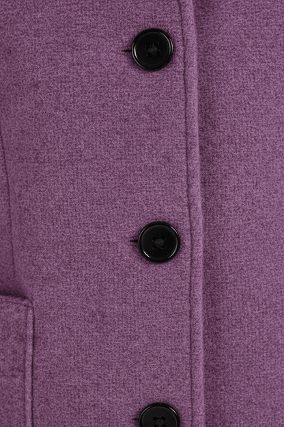 Ladies Classic Oversized Hooded Coat
