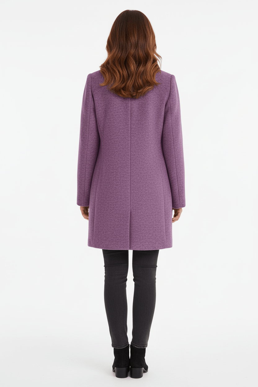 Ladies Classic Oversized Hooded Coat