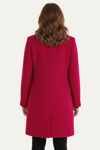 Ladies Classic Oversized Hooded Coat