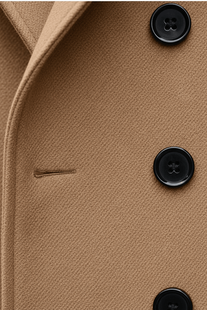 Classic Fit Mens Trench Overcoat