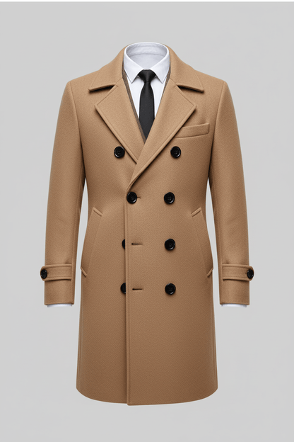 Classic Fit Mens Trench Overcoat