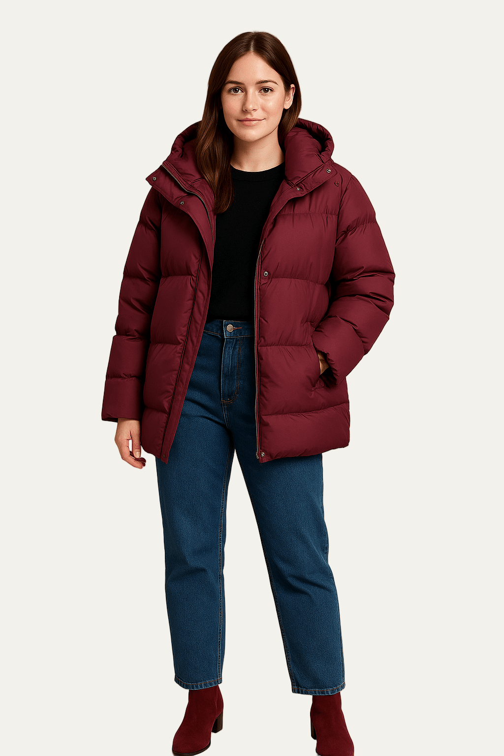 Classic Ladies Long Waterproof Trench Coat - OutfitLondon