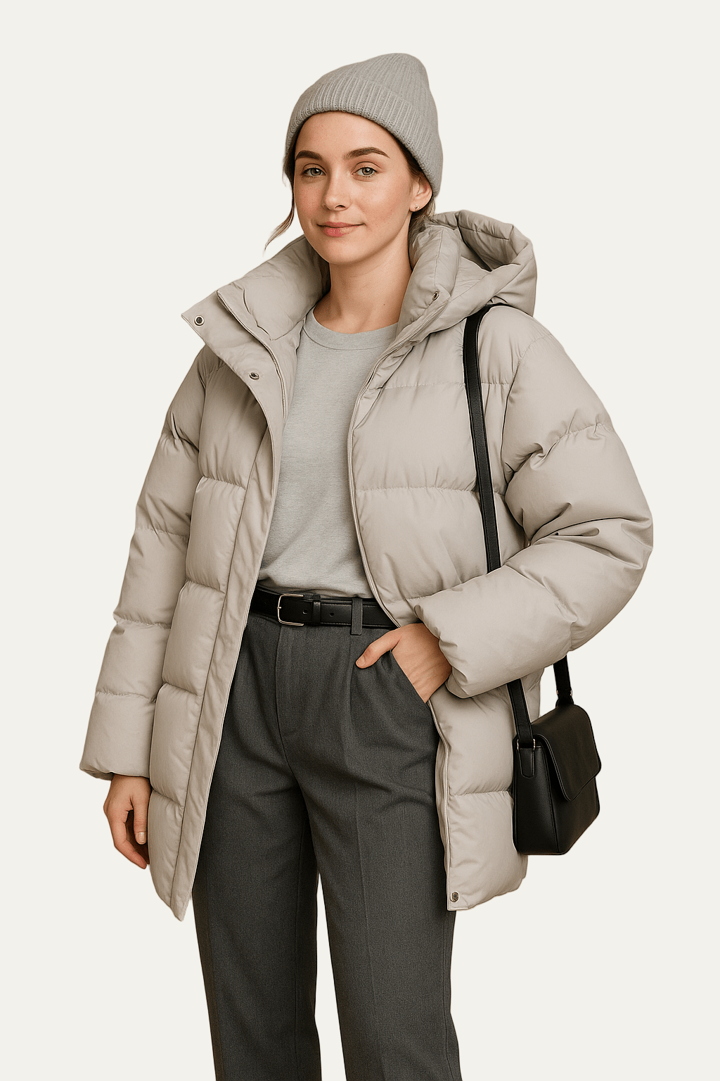 Classic Ladies Long Waterproof Trench Coat