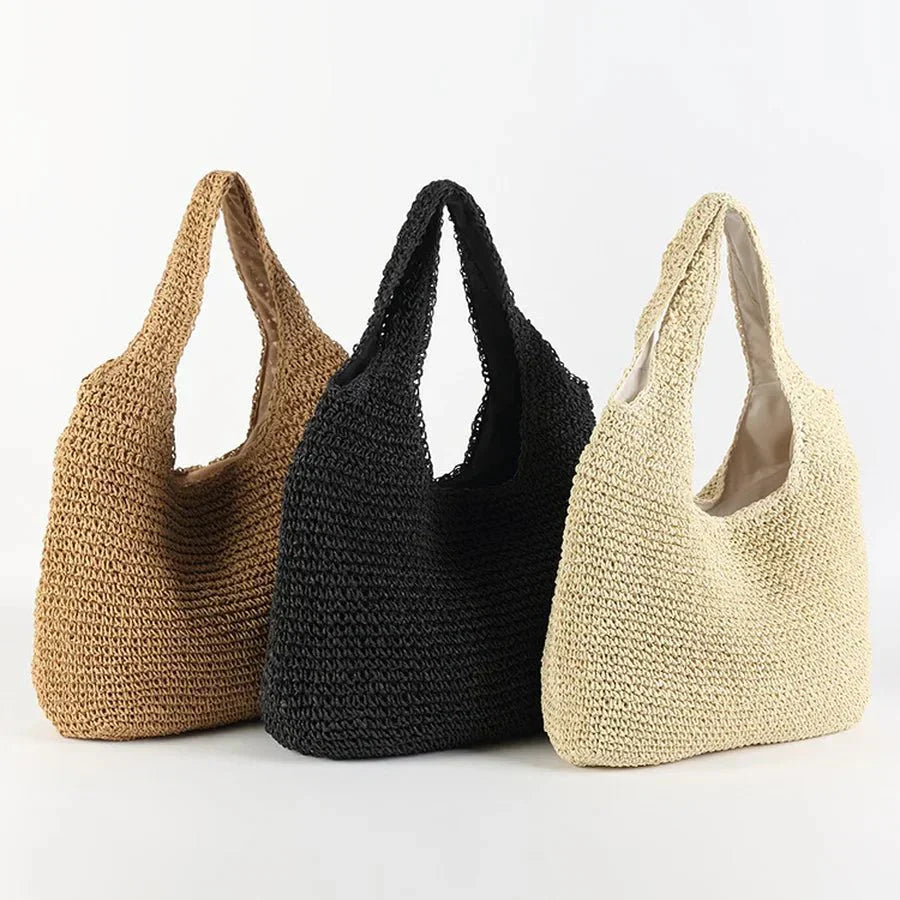 Summer Woven Tote Bag for Women