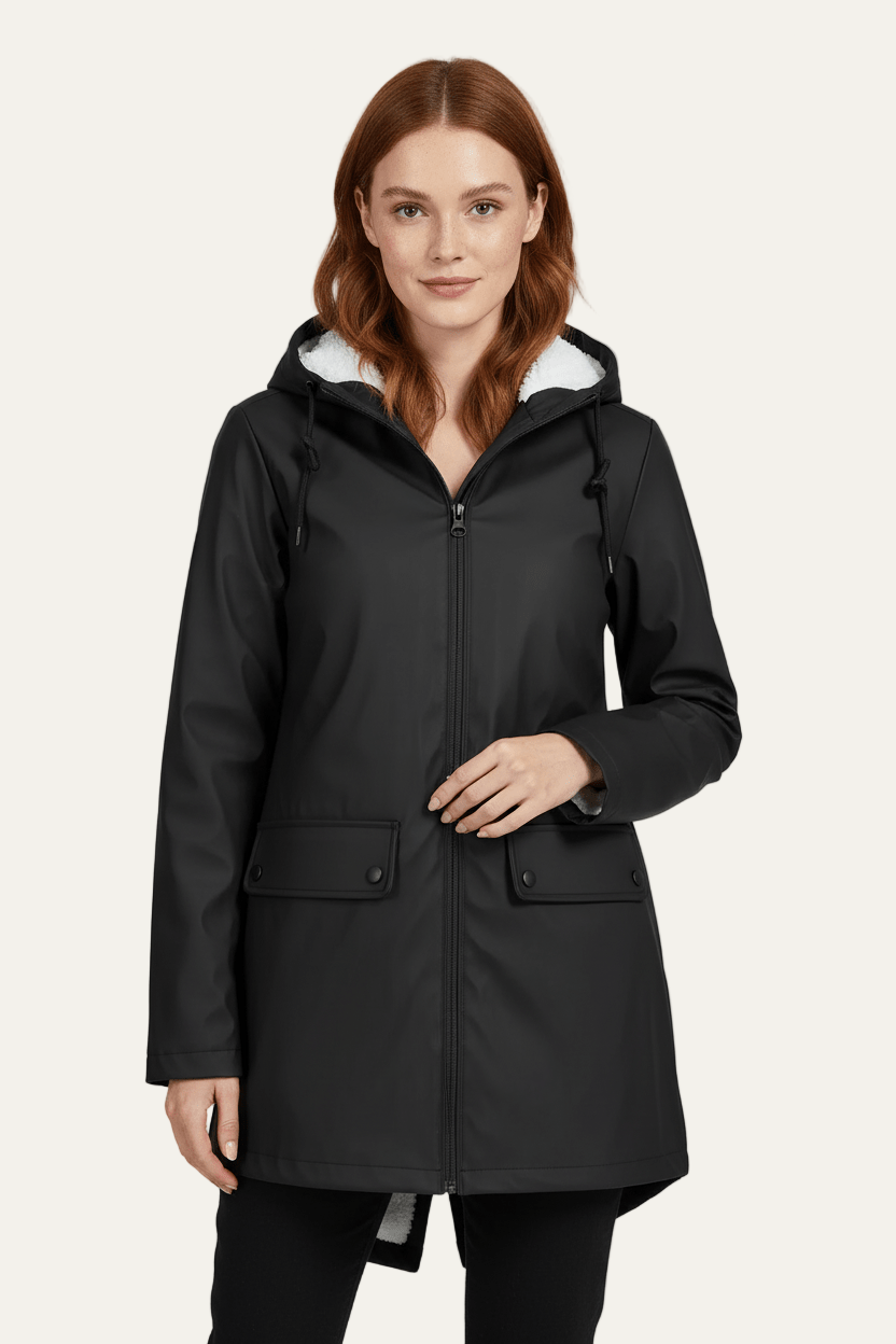 Warm Waterproof Women's Fleece Lined Jacket - OutfitLondon