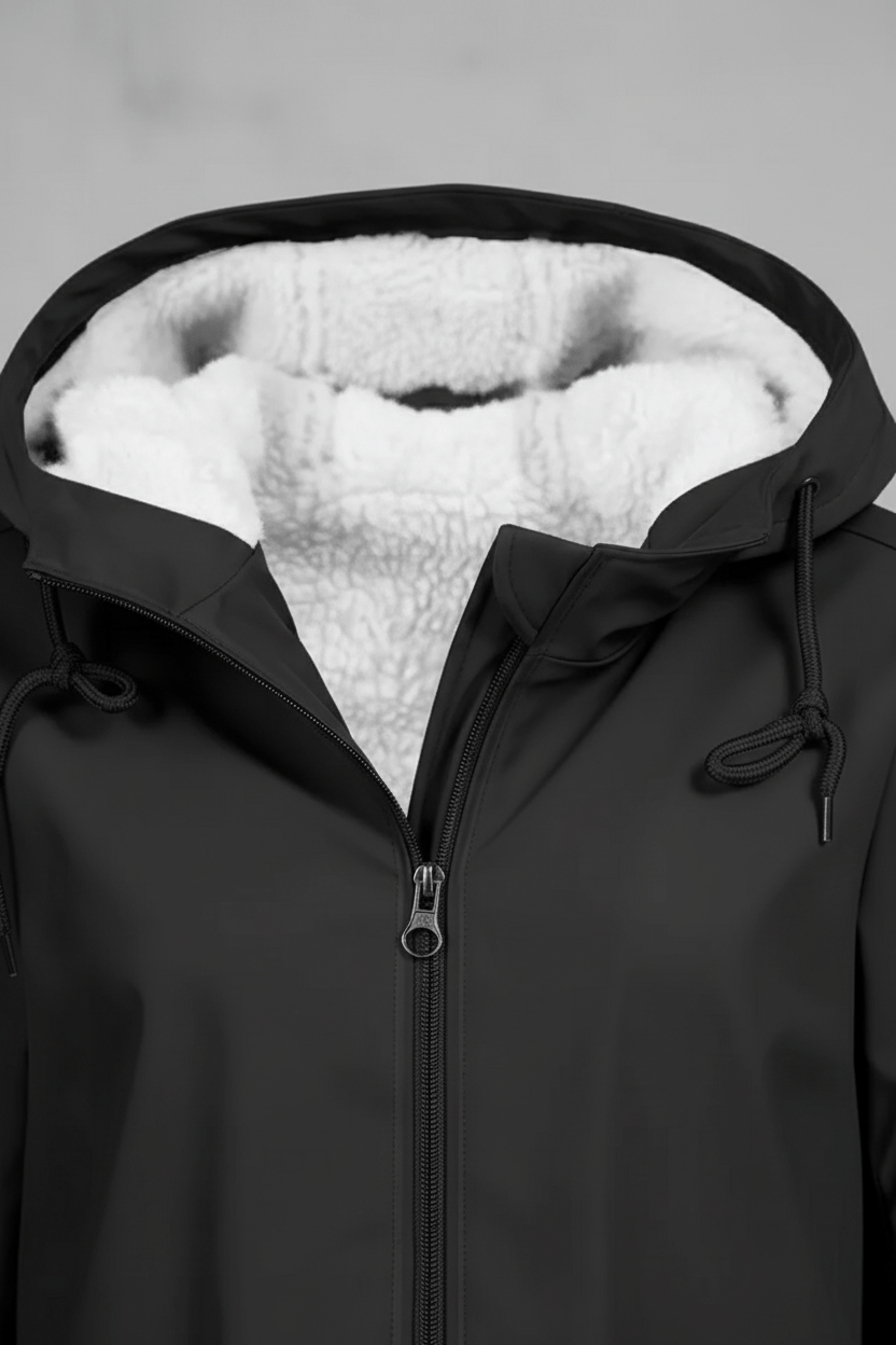 Warm Waterproof Women's Fleece Lined Jacket