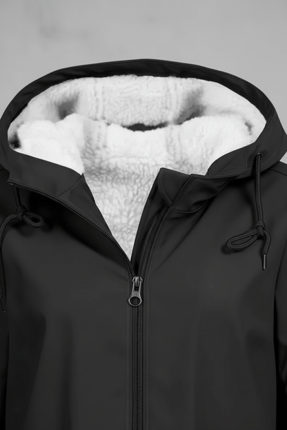 Warm Waterproof Women's Fleece Lined Jacket