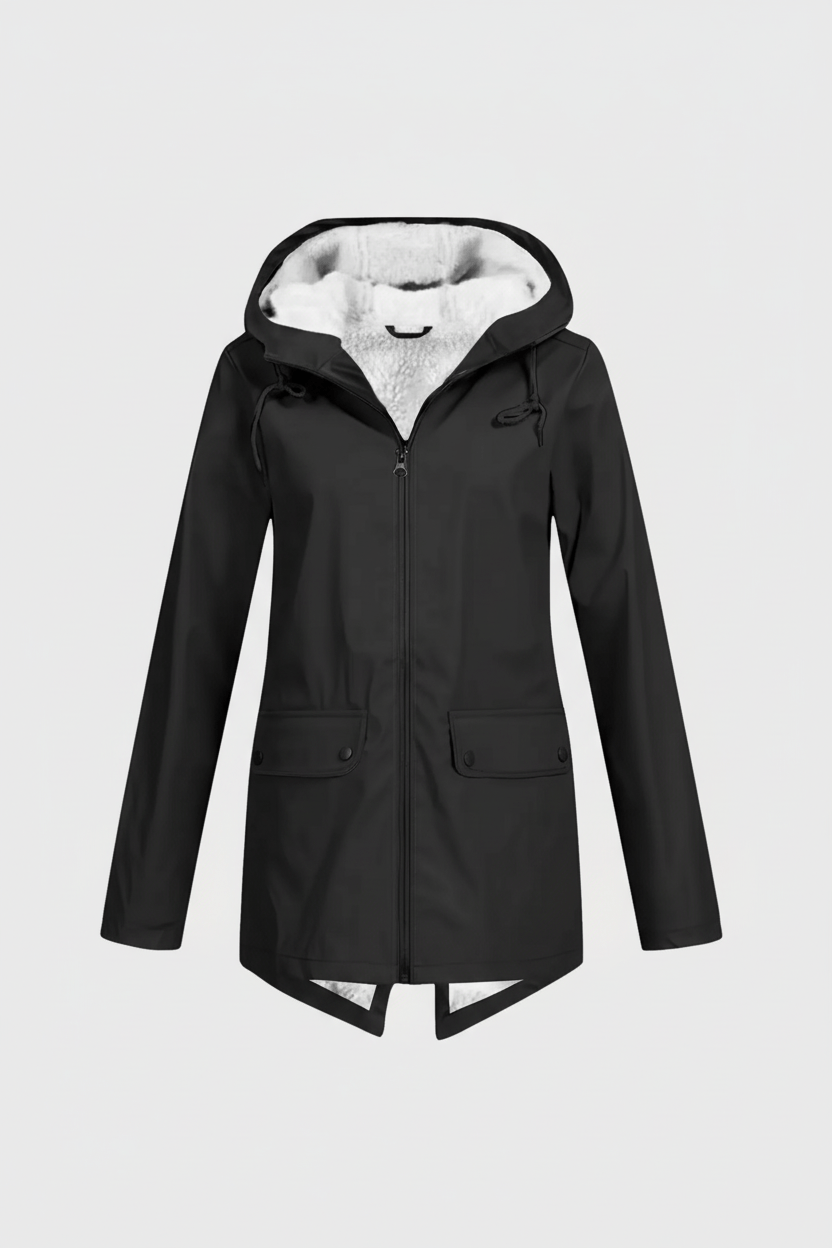 Warm Waterproof Women's Fleece Lined Jacket