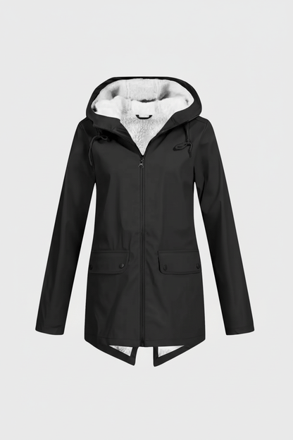 Warm Waterproof Women's Fleece Lined Jacket