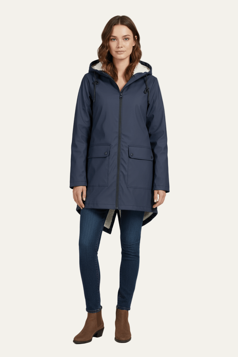 Warm Waterproof Women's Fleece Lined Jacket