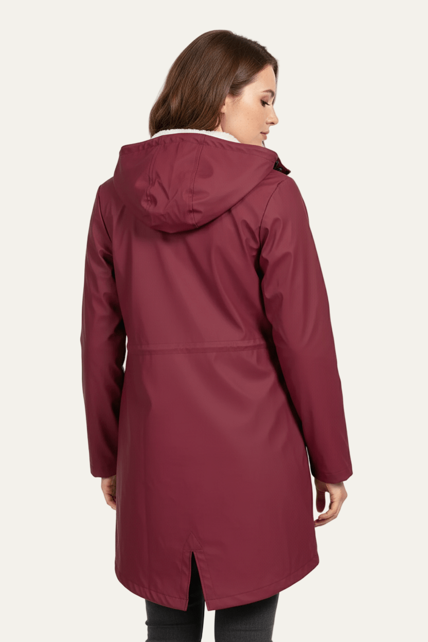 Warm Waterproof Women's Fleece Lined Jacket