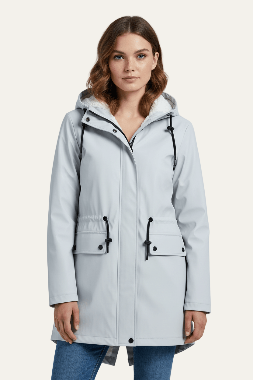 Warm Waterproof Women's Fleece Lined Jacket