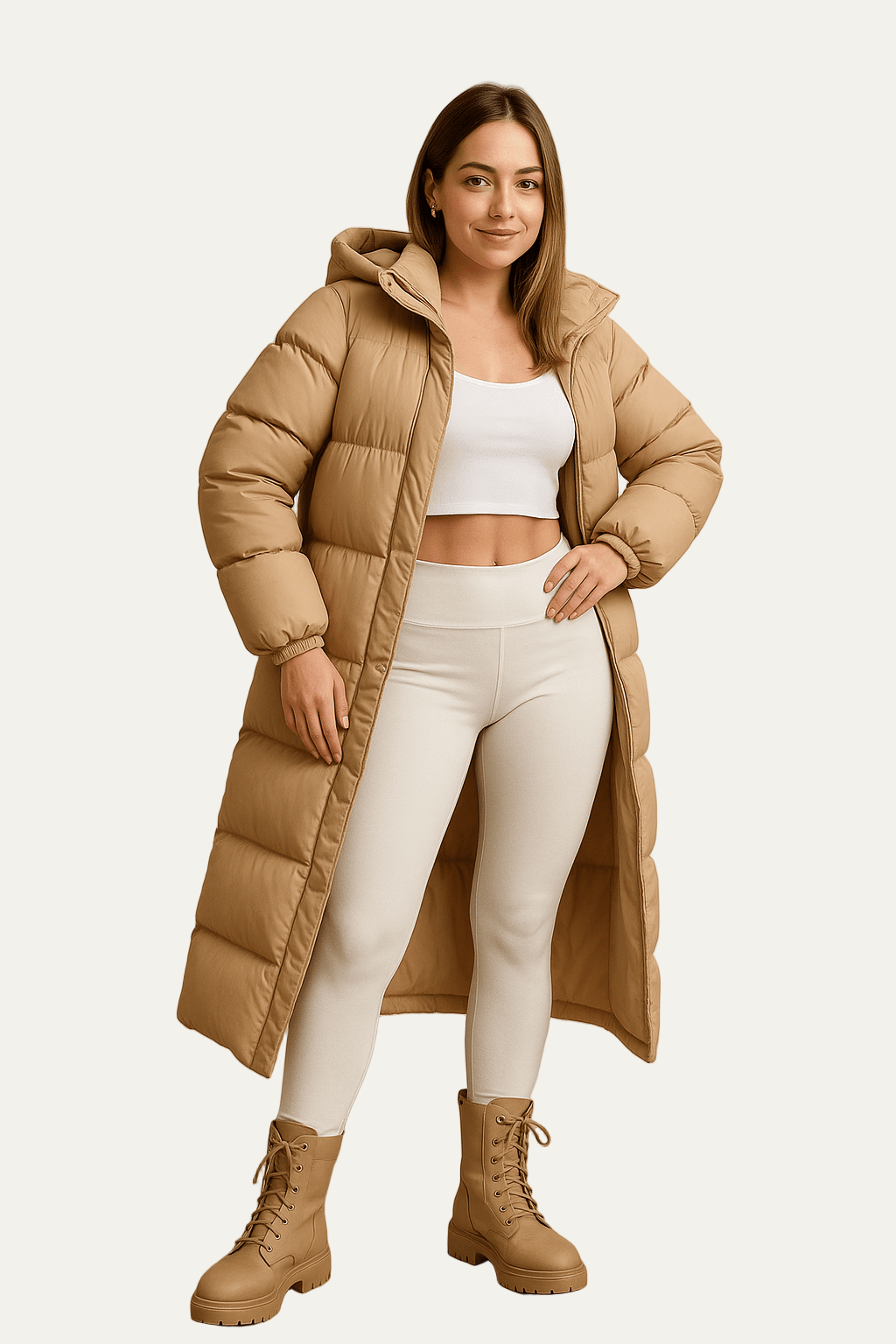 Cozy Cable Knit Zipper Jacket for Women - OutfitLondon