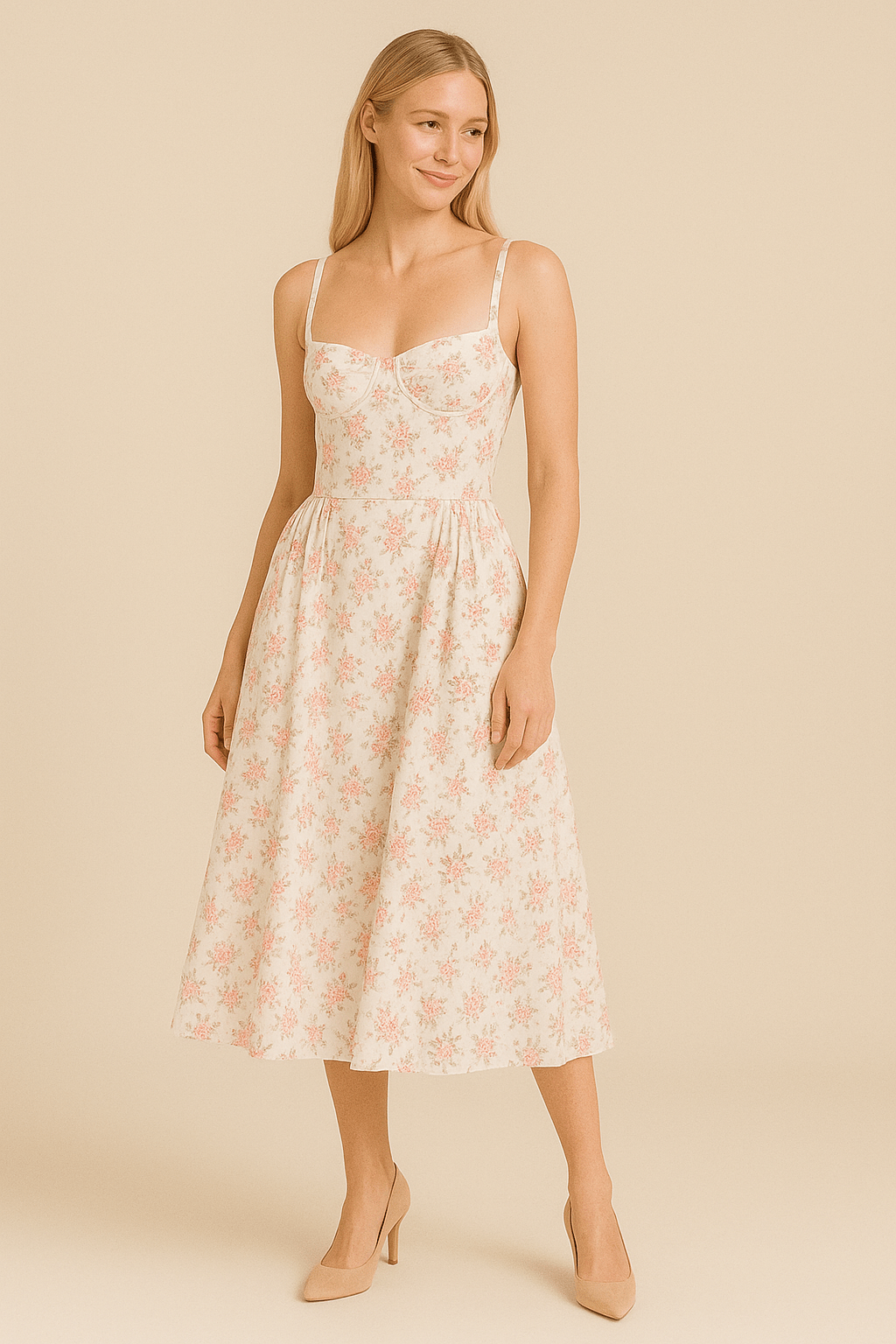 Women's V-Neck Summer Dress