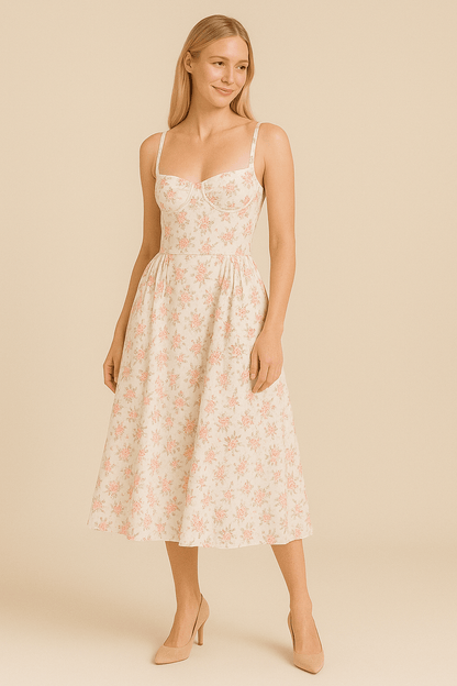 Women's V-Neck Summer Dress