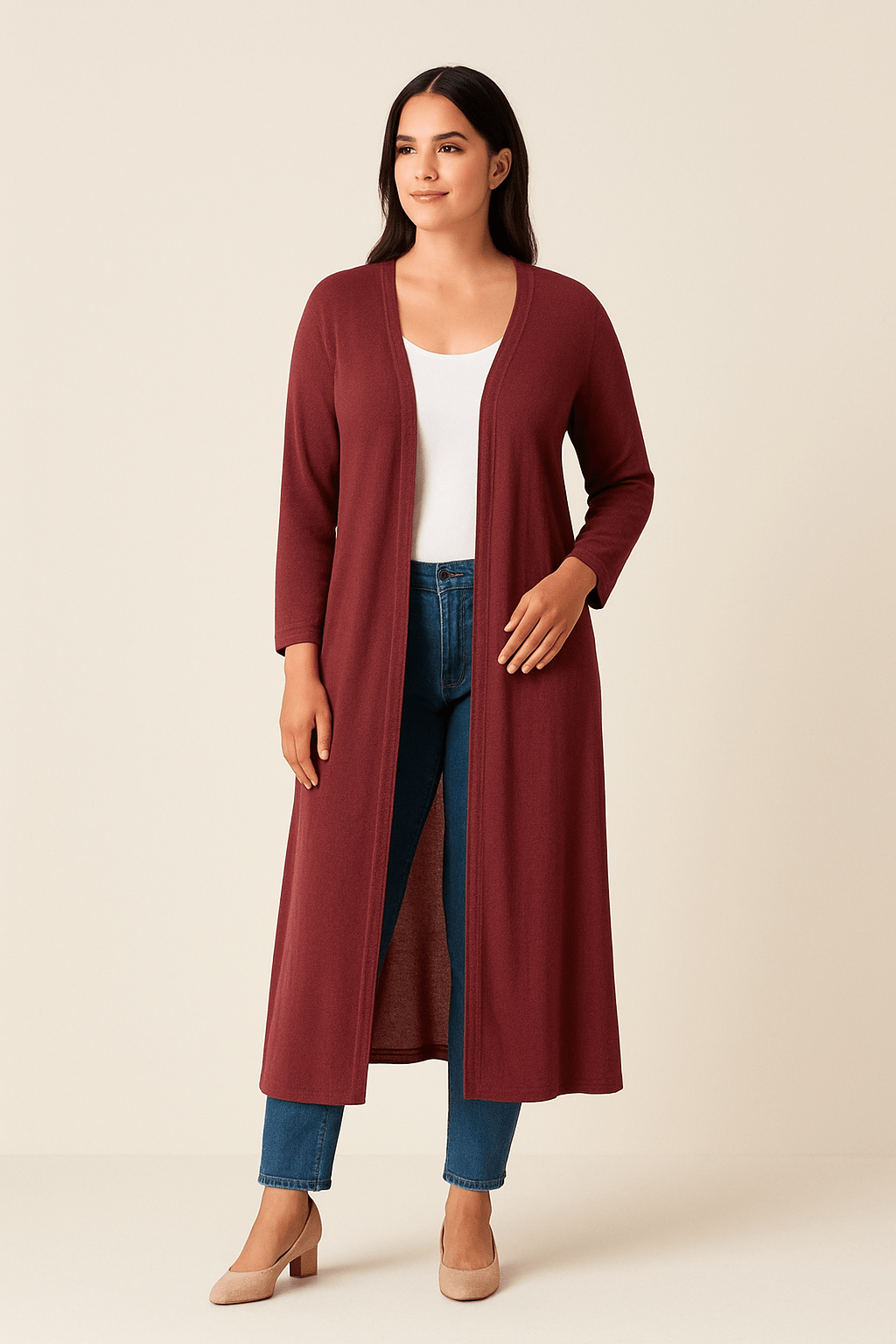 Women's Lightweight Long Sleeve Vest - OutfitLondon