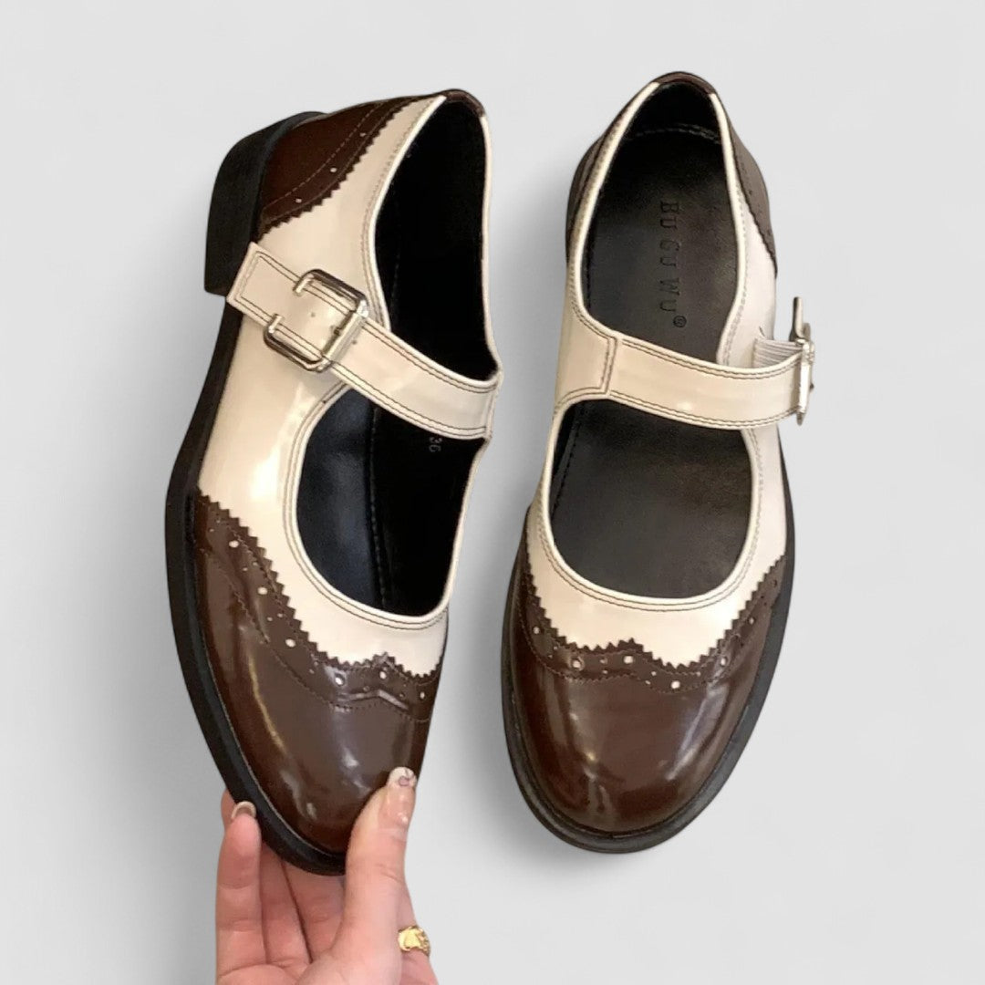 Comfortable Supportive Flat Mary Jane Shoes