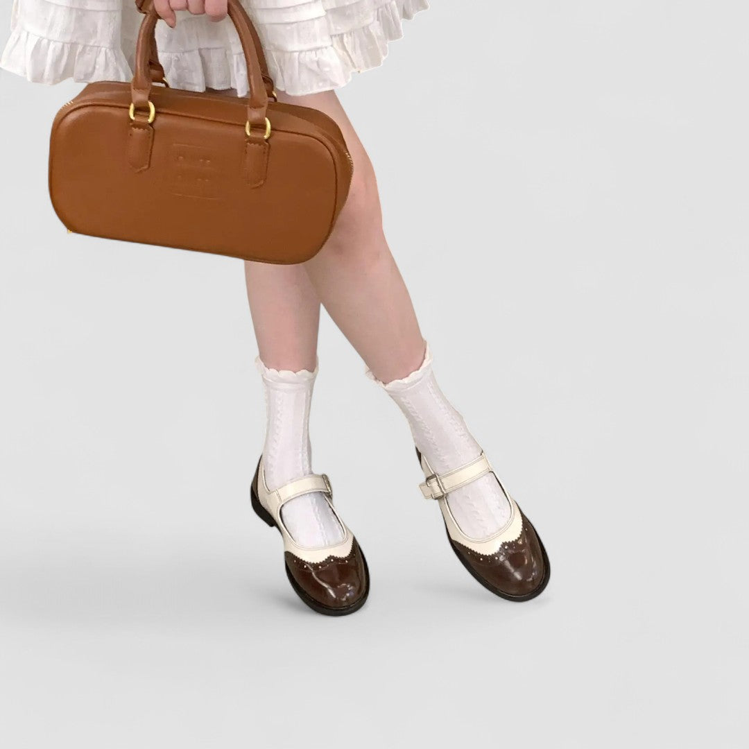 Comfortable Supportive Flat Mary Jane Shoes