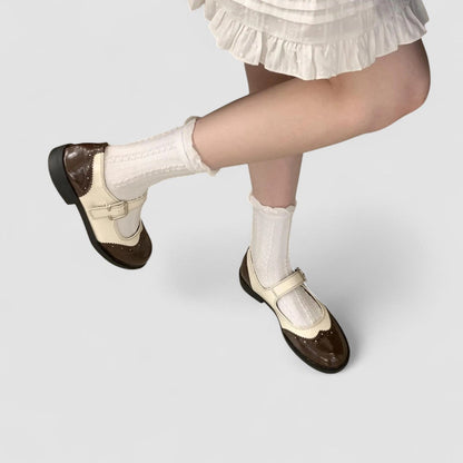 Comfortable Supportive Flat Mary Jane Shoes