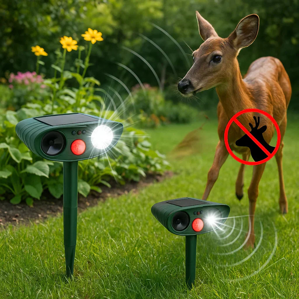 Wireless Solar Yard Guard Repellent For Garden Defense - OutfitLondon