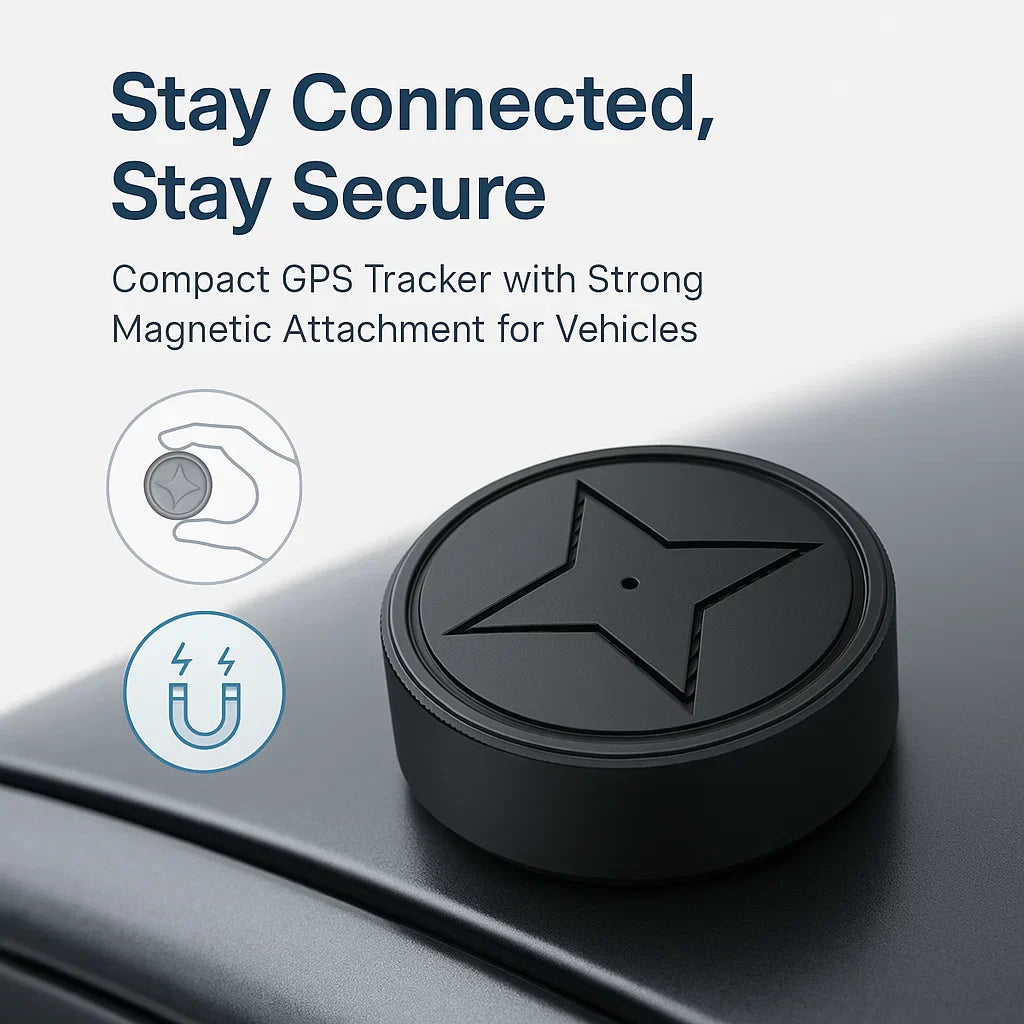 Compact Car GPS Tracker with Strong Magnet