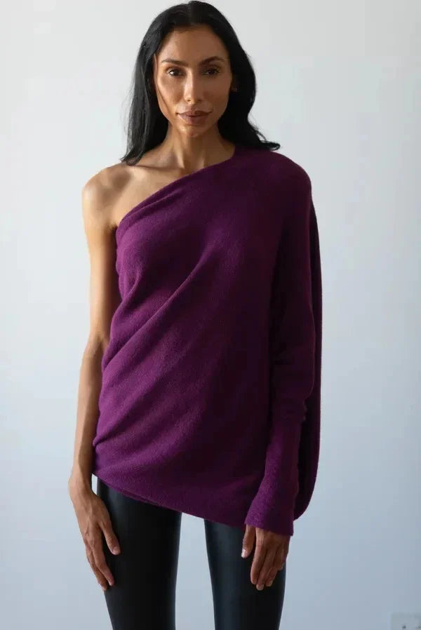 Relaxed Fit Long Women's Sweater
