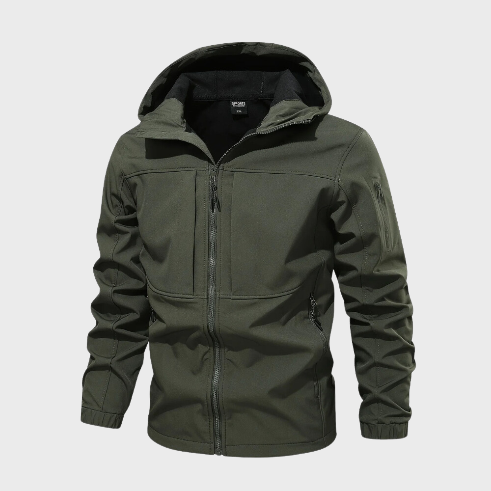Relaxed Fit Mens Hoodie Jacket