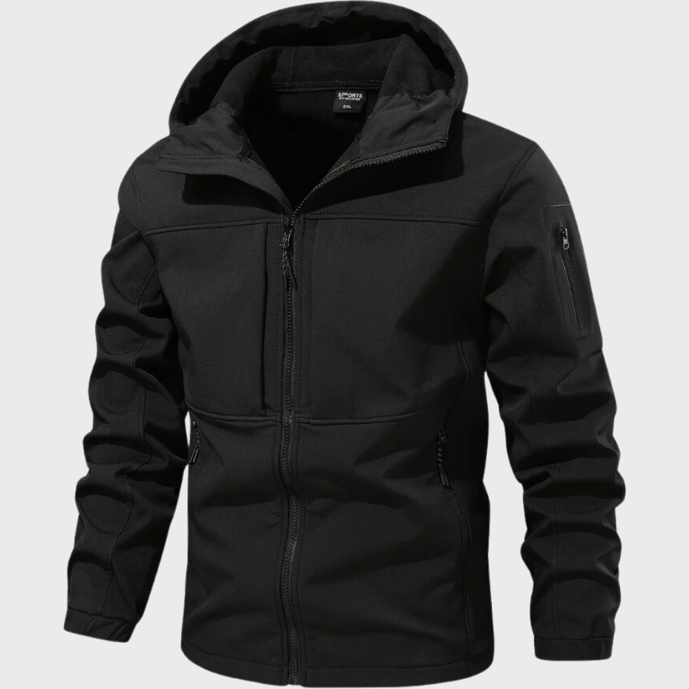 Relaxed Fit Mens Hoodie Jacket