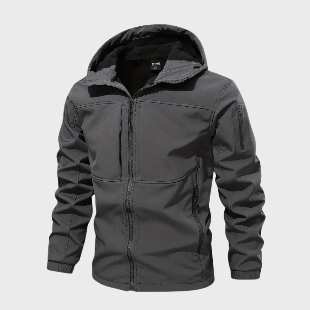 Relaxed Fit Mens Hoodie Jacket