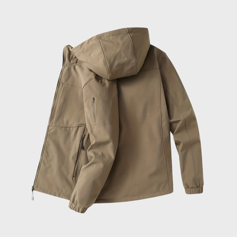 Relaxed Fit Mens Hoodie Jacket
