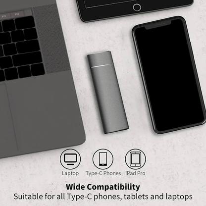 Portable SSD for Large Storage – 5TB External Drive with Lightning-Fast Transfer Speeds