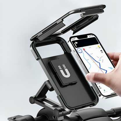 Waterproof Mobile Phone Holder for Bicycles and Motorcycles