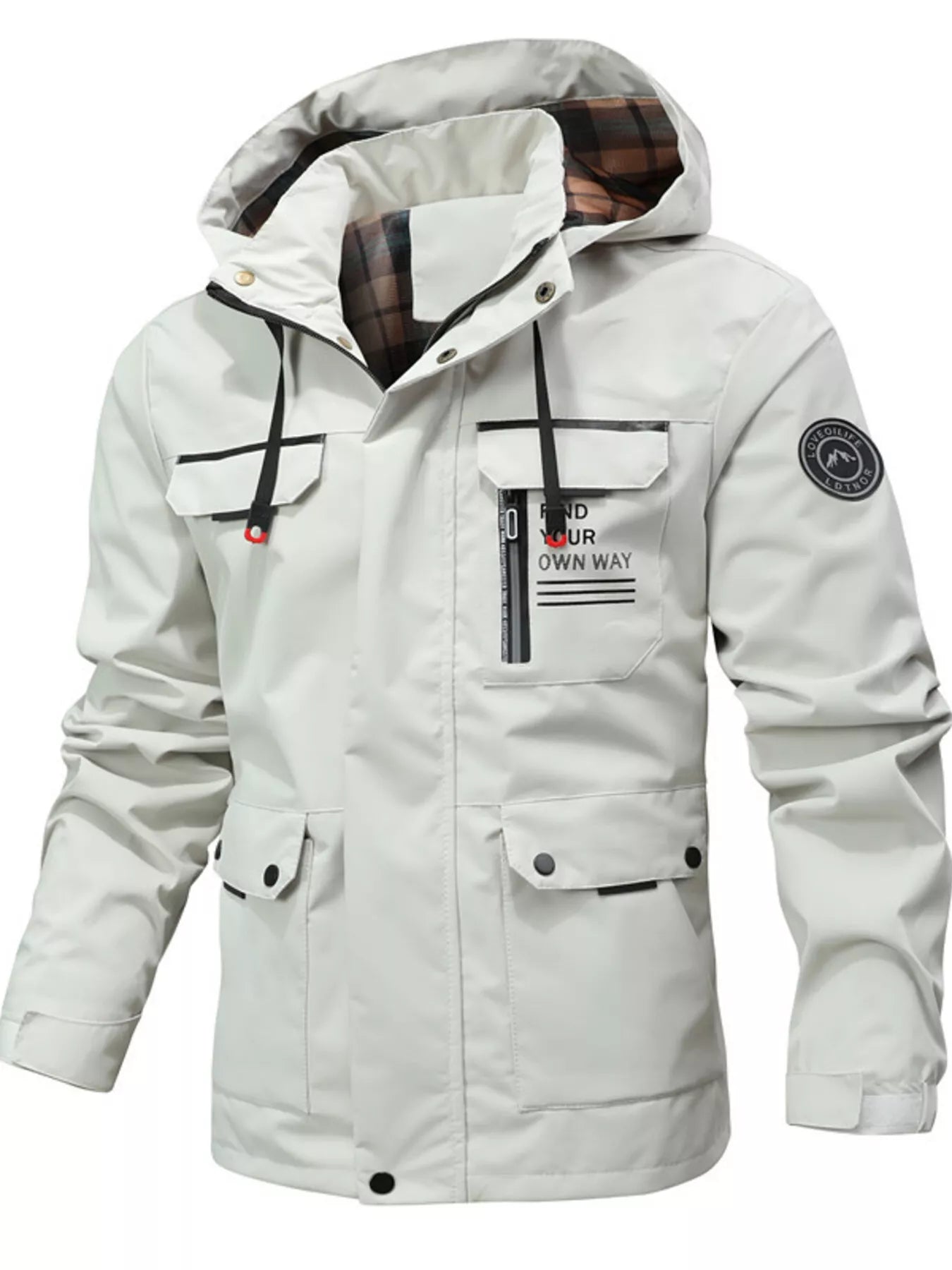 Big Waterproof Hooded Winter Parka Coat