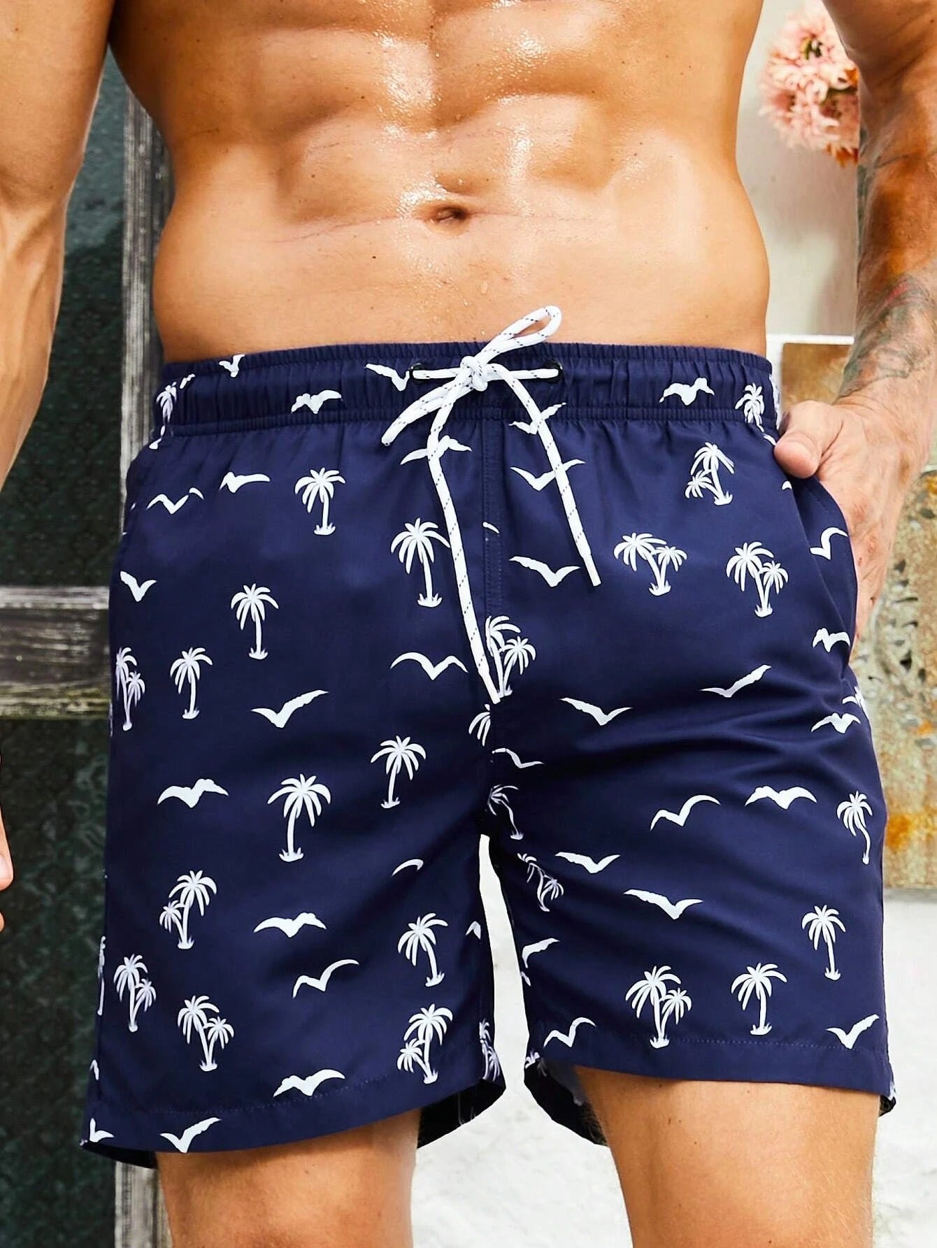Summer Floral Board Shorts