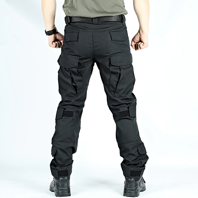 Men's Cargo Pants Pocket Plain Camouflage Comfort Breathable