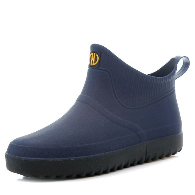 Rain Ankle Boots Slip-on Nonskid Orthopedic Shoes