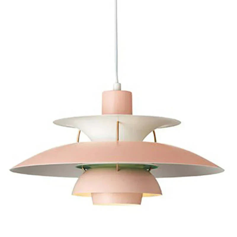 Stylish LED Hanging Lamp With Glass Shade