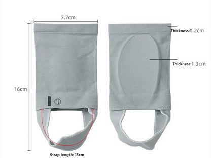 Zealbonn™ 4 Pairs Plantar Fasciitis Arch Orthotic Insoles Foot Brace