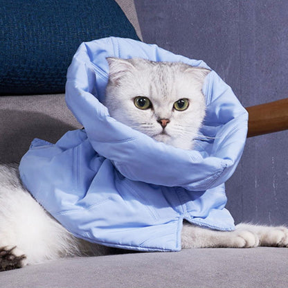 Adjustable Cat Cone Collar,Soft Elizabethan E Collar For Cats After Surgery
