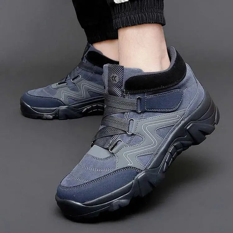 Comfortable Men's Hiking Shoes - Supportive Outdoor Sneakers - OutfitLondon