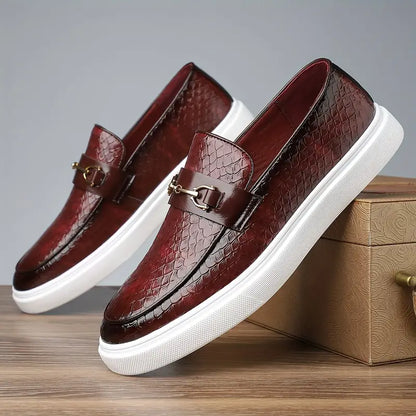 Comfortable Orthopedic Leather Slip On Shoes