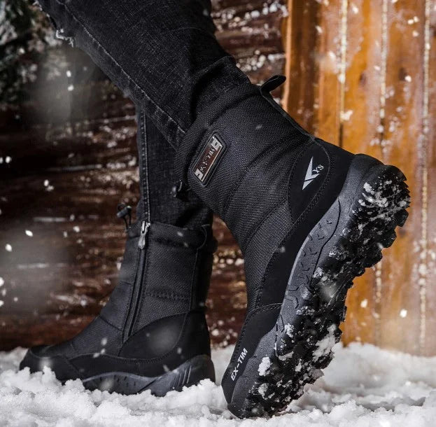 Warm Insulated Waterproof Men's Winter Boots