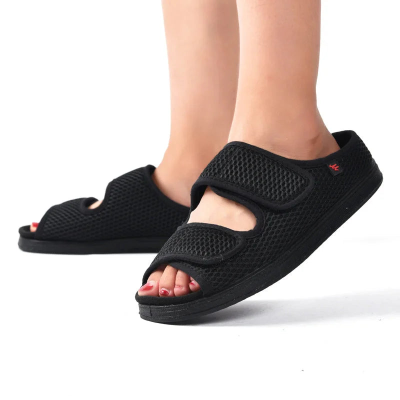 Unisex Extra Wide Shoes With Swollen Feet Orthopedic Slippers