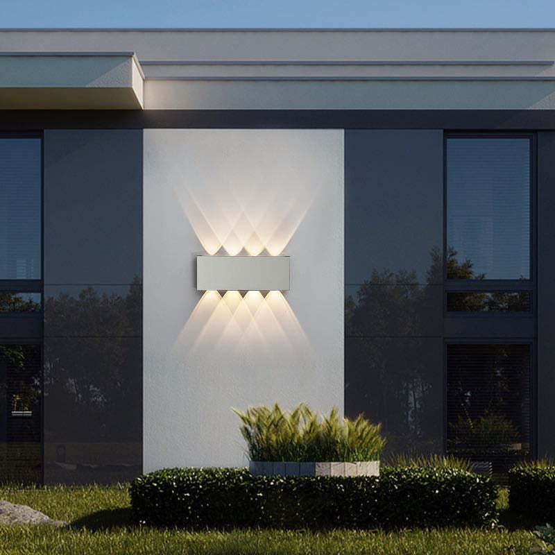 Contemporary Slim 2-Light LED Wall Fixture